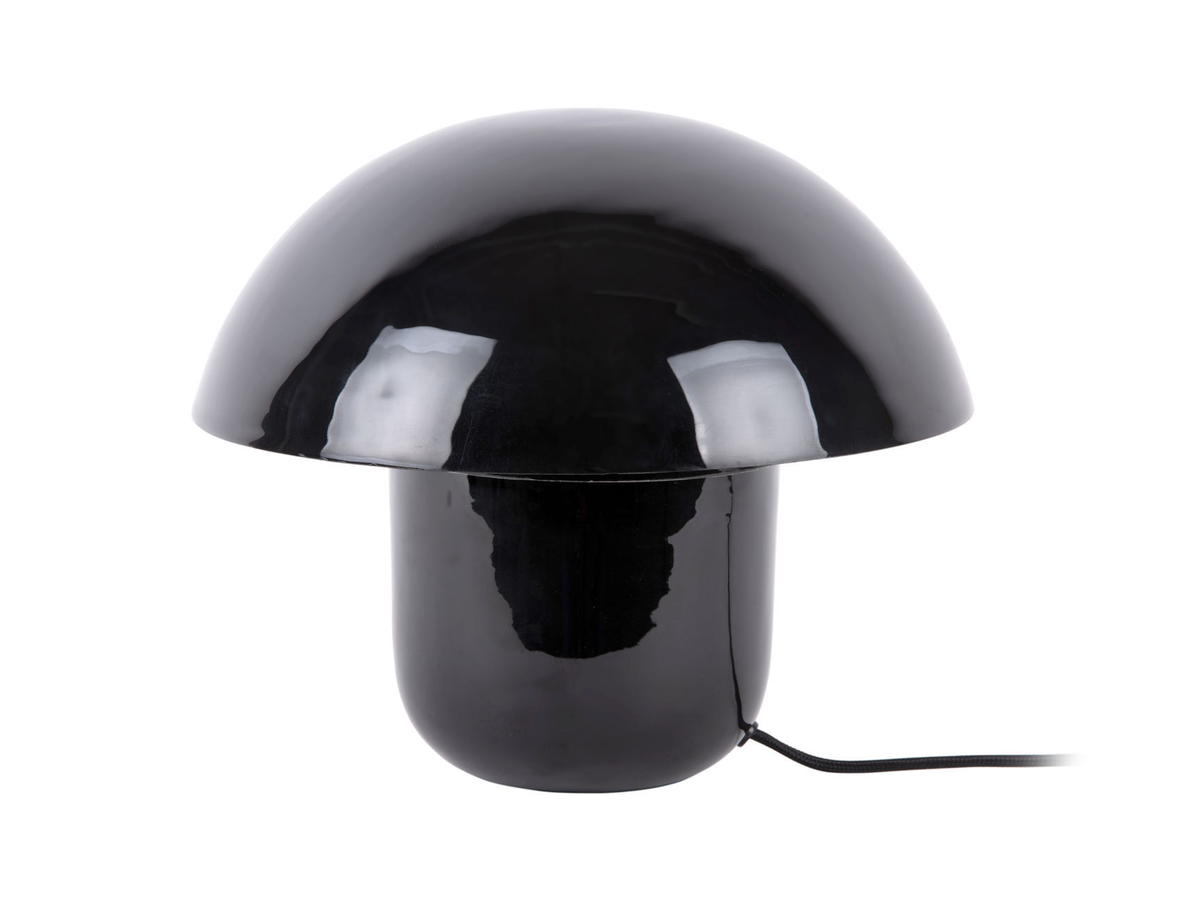 Fat Mushroom  - melna galda lampa