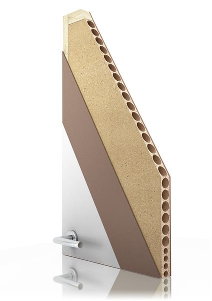 PLP iekšējā durvju plāksne; 33 x 860 x 2054 mm